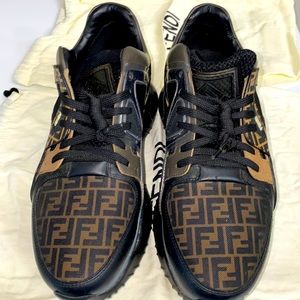 Black Fendi Trainer